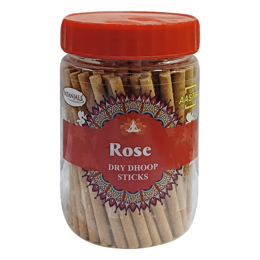 Aastha Rose Dry Dhoop Stick 200gm