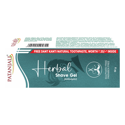 Herbal Shave Gel Antiseptic