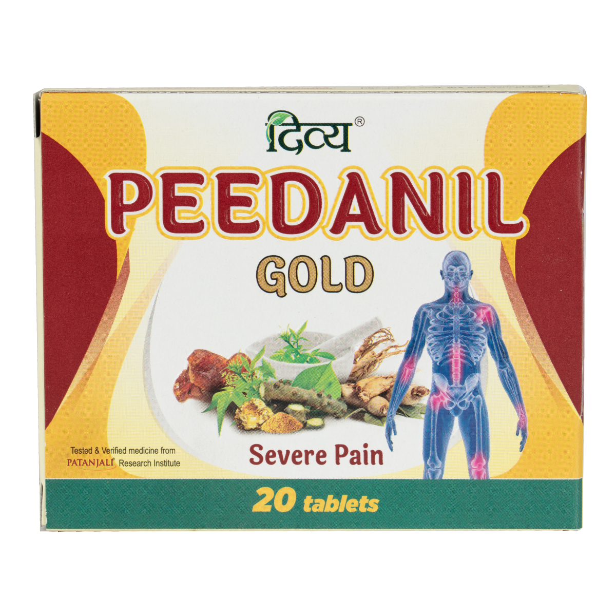 Divya Peedanil Gold Tablet (20 TAB)