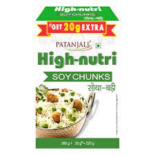 High Nutri Soya Chunks 220gm